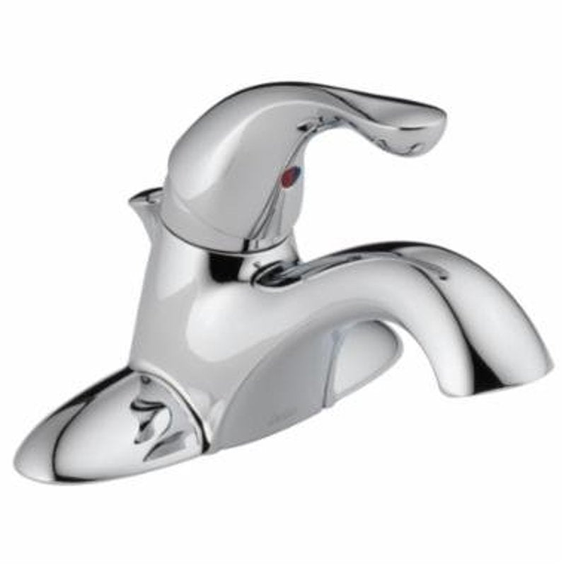 Delta Classic Series 520-MPU-DST Center Set Bathroom Faucet, 1.2 gpm, 1-Faucet Handle, 3-Faucet Hole, Zinc