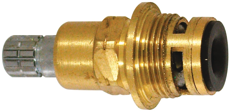 Danco 18533E Faucet Stem, Brass, Brass, 1-59/64 in L, For: Price Pfister Two Handle Kitchen and Bathroom Sink Faucets
