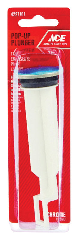 Ace 1-5/16 in. Chrome Plated Plastic Pop Up Stopper