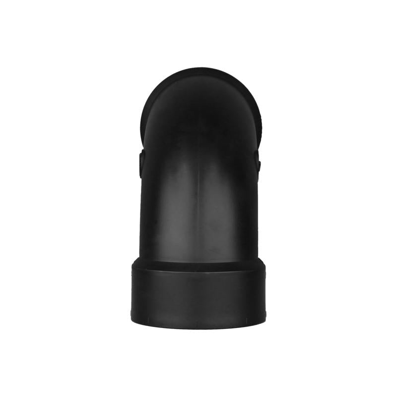 Charlotte Pipe 3 in. Hub X 3 in. D Hub ABS 90 Degree Elbow