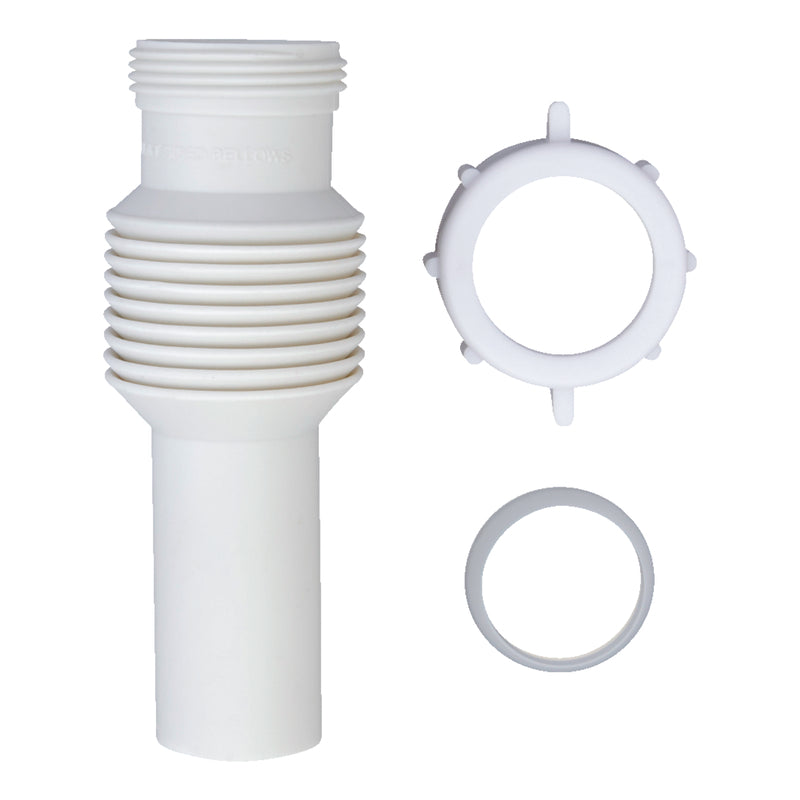 Ace 1-1/4 in. D X 9 in. L Plastic Extension Tube