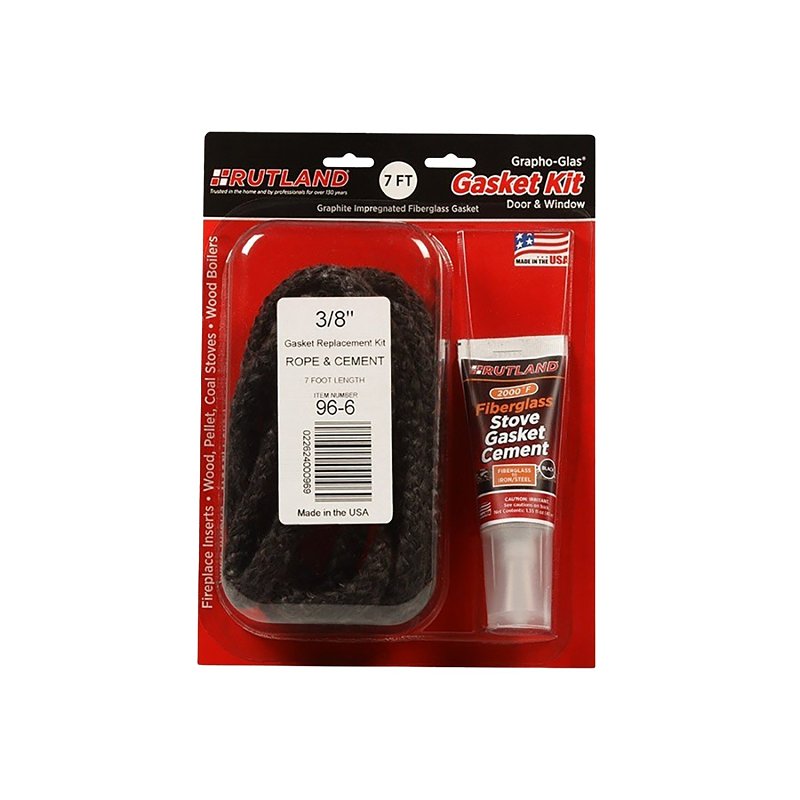 GASKET REPL KIT ROPE 7FTX3/8IN