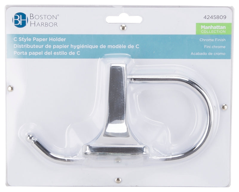 Boston Harbor 3655C-26-07-SOU C-Ring Paper Holder, Steel/Zinc, Chrome