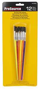 ProSource A 90180 Artist Brush Set, Plastic Handle