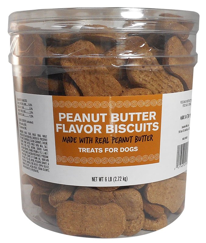 Pet Life 02916 Dog Biscuit, Peanut Butter, 6 lb
