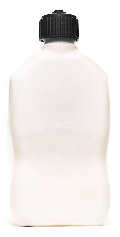 VP Racing Fuels 3522-CA Utility Jug, 5.5 gal Capacity, Plastic, White