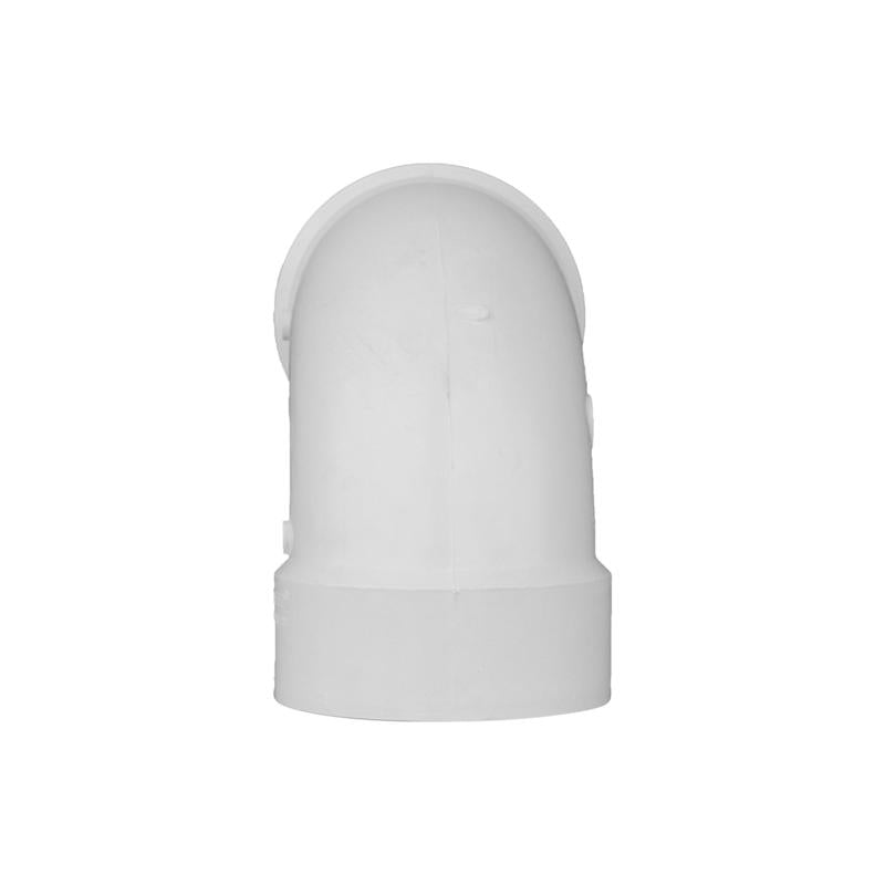Charlotte Pipe Schedule 30 3 in. Hub X 3 in. D Hub PVC 90 Degree Elbow 1 pk