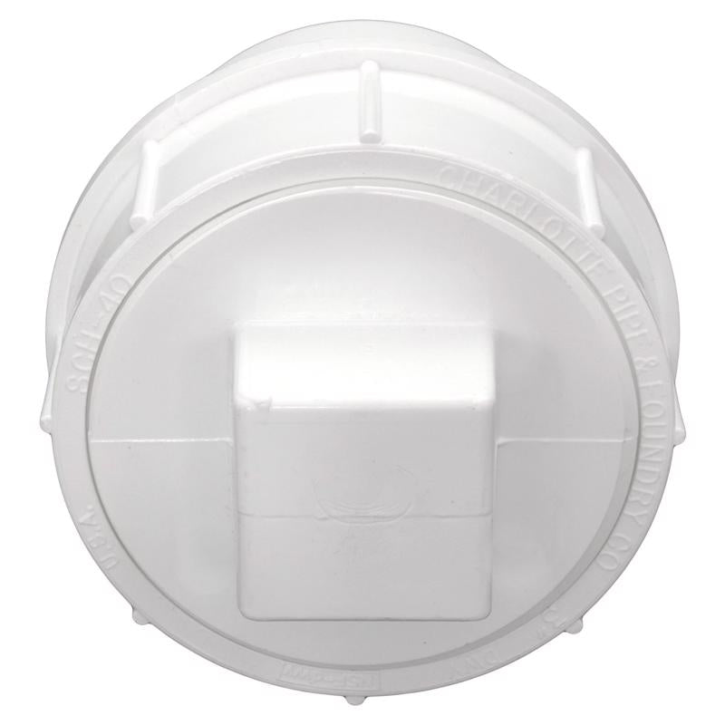 Charlotte Pipe Schedule 30 3 in. PVC Clean-Out Plug 1 pk