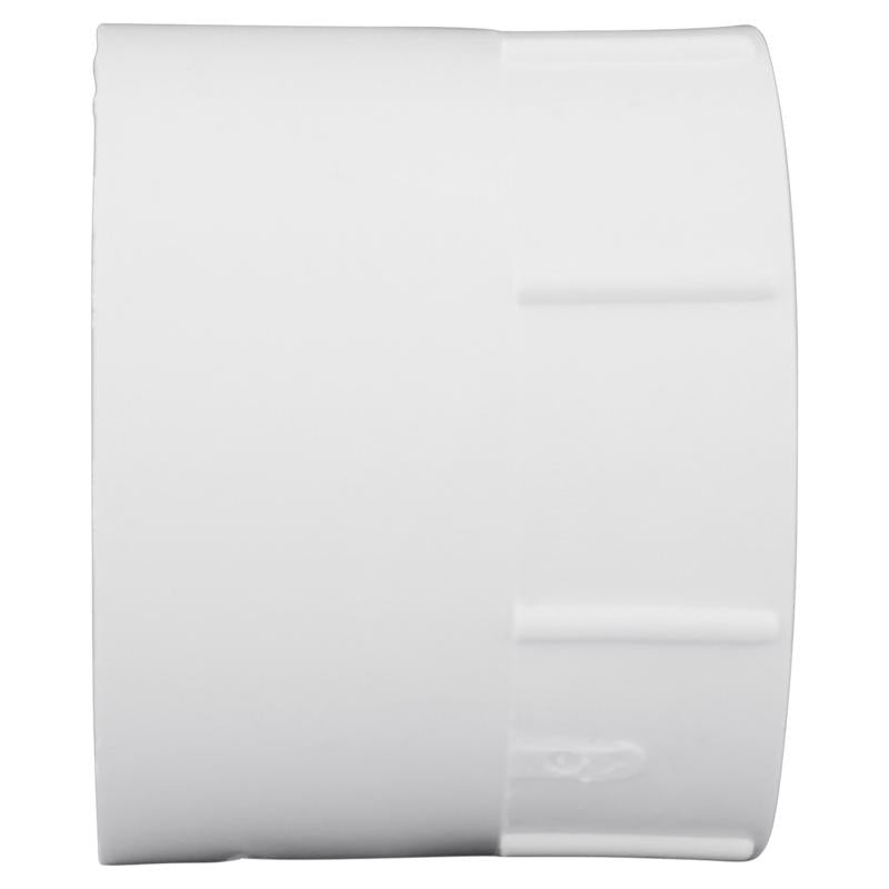 Charlotte Pipe Schedule 40 3 in. Hub X 3 in. D FPT PVC Pipe Adapter 1 pk