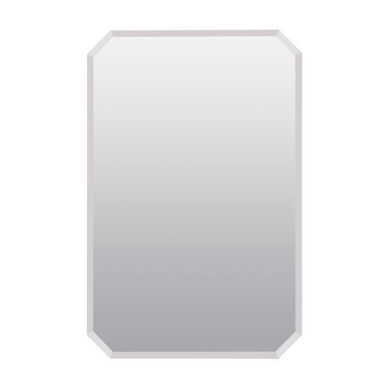 Zenith M182 Medicine Cabinet, 16 in OAW, 4-1/2 in OAD, 24 in OAH, Plastic, 2-Shelf