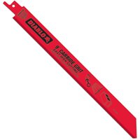 Diablo DS0930CGX Reciprocating Saw Blade, 1 in W, 9 in L, Carbide Cutting Edge