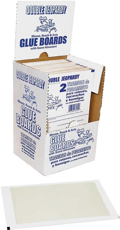J.T. Eaton 182B Disposable Glue Board, 4-1/4 in W, 8-3/4 in H, Pack of 72