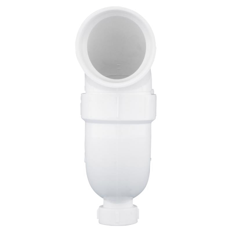 Charlotte Pipe Schedule 40 2 in. Hub X 2 in. D Hub PVC P-Trap with Clean Out 1 pk, Pack of 5