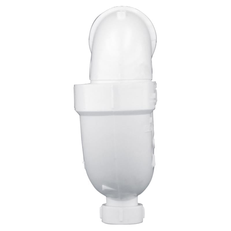 Charlotte Pipe Schedule 40 2 in. Hub X 2 in. D Hub PVC P-Trap with Clean Out 1 pk, Pack of 5
