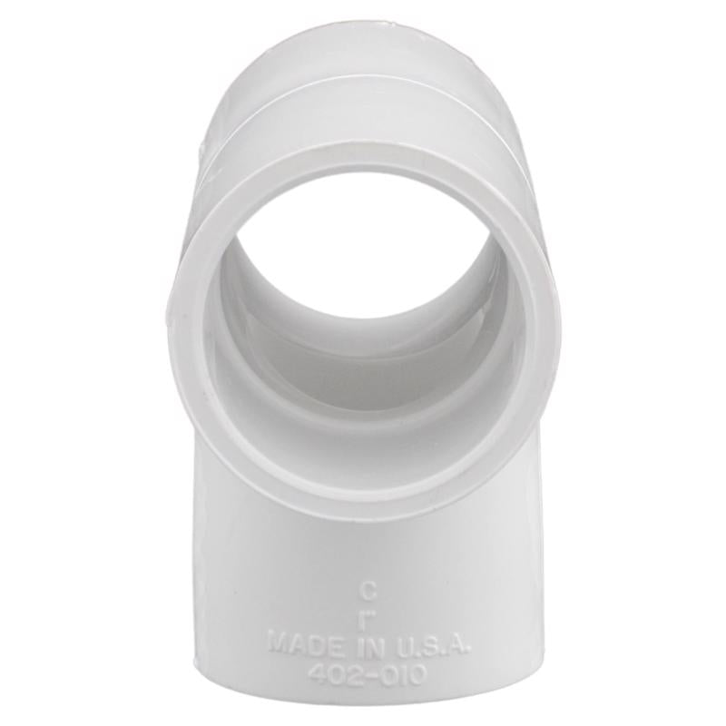 Charlotte Pipe Schedule 40 3/4 in. Slip X 3/4 in. D Slip PVC Tee 1 pk, Pack of 25