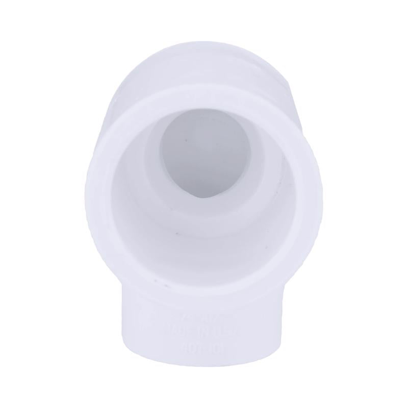Charlotte Pipe Schedule 40 3/4 in. Slip X 1/2 in. D FPT PVC Elbow 1 pk, Pack of 25