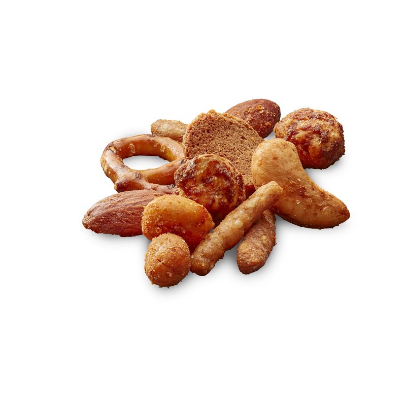 We Are Nuts 19016JX Snack Mix, Smoky Hot, 8 oz Jar, Pack of 12