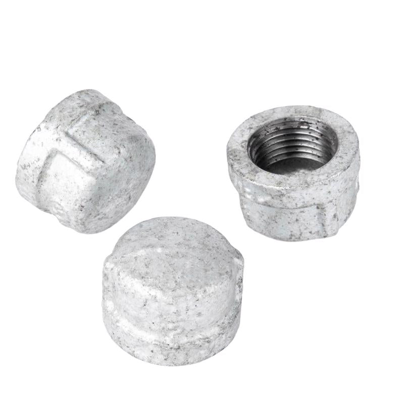 STZ Industries 4 in. FIP each Galvanized Malleable Iron Cap
