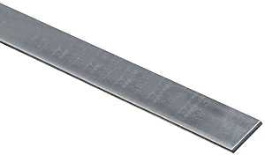 National Hardware 4015BC Series N180-026 Flat Stock, 1 in W, 48 in L, 0.12 in Thick, Steel, Galvanized, G40 Grade