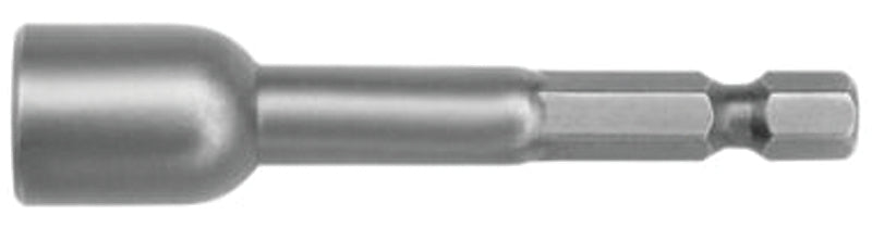 Irwin 3548521C Nutsetter, 9/16 in Dia, 3/8 in Drive, Lobular Drive, 2-9/16 in L, 1/4 in L Shank, Hex Shank, 1/PK