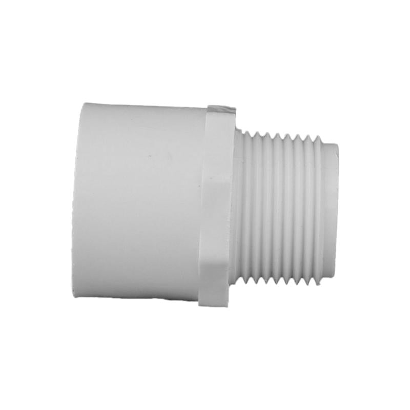 Charlotte Pipe Schedule 40 1 in. Slip X 1 in. D MPT PVC Pipe Adapter 1 pk, Pack of 25
