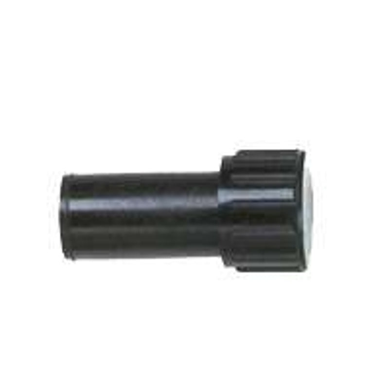 Raindrip 304G00UB Hose End Plug, 5/8 in, Black, Compression, ABS