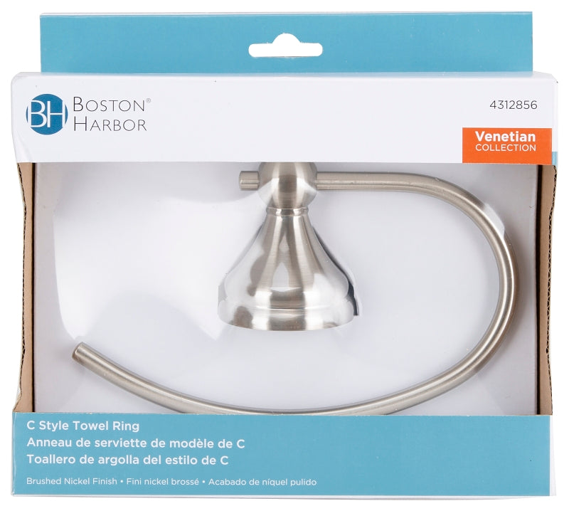 Boston Harbor 5060C-08-10-SOU Towel Ring, Wall Mounting