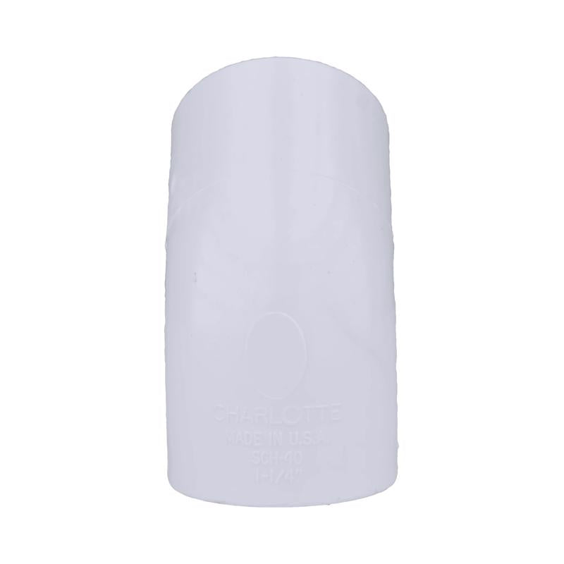 Charlotte Pipe Schedule 40 1-1/4 in. Slip X 1-1/4 in. D Slip PVC Elbow 1 pk, Pack of 25