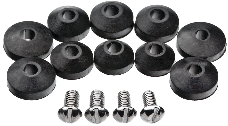 Danco 80789 Beveled Faucet Washer Assortment, 5/8 in Dia, Rubber, For: Quick-Opening Style Faucets