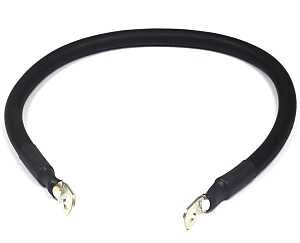 Briggs & Stratton 5417K Battery Cable, Negative, Black, For: Briggs & Stratton Engines