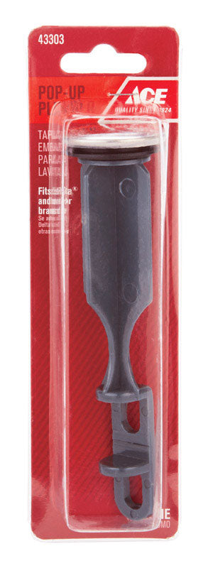 Ace n/a in. Stainless Steel ABS Plastic Pop-Up Plunger