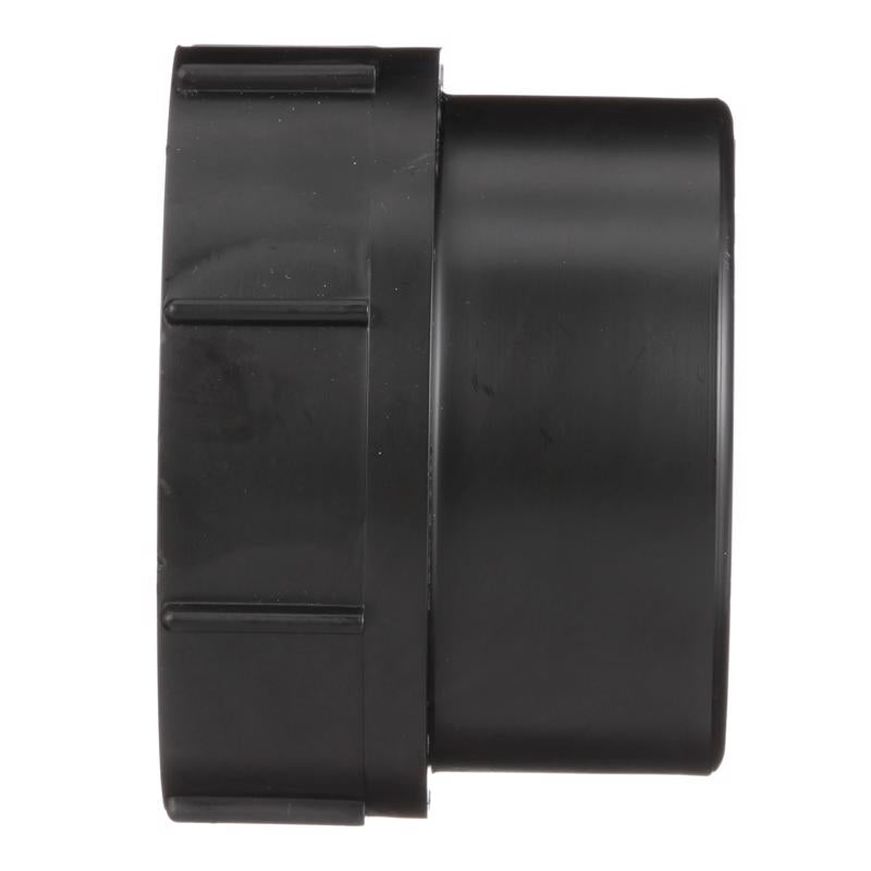 Charlotte Pipe 4 in. Spigot X 4 in. D FPT ABS Cleanout