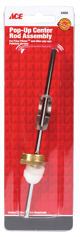 Ace 5/8 in. Polished Chrome Pop-Up Center Rod Assembly