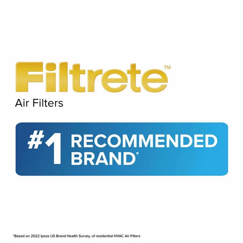Filtrete 24 in. W X 30 in. H X 1 in. D 1500 MPR Pleated Air Filter 1 pk, Pack of 4