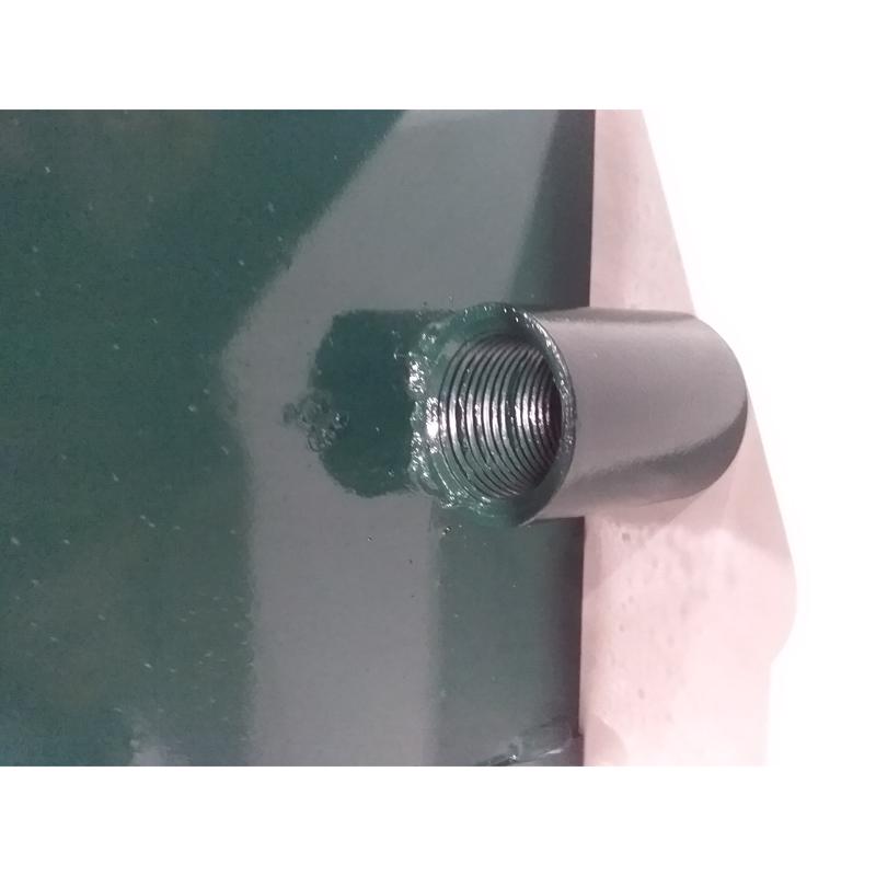 Campbell 6 in. H X 6 in. W X 8 in. L Steel Gutter Scoop