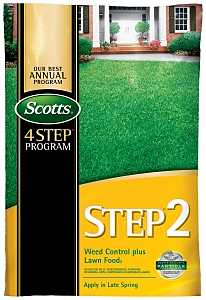 Scotts 34161 Weed Control Plus Lawn Food, 40 lb Bag, Solid, 28-0-3 N-P-K Ratio