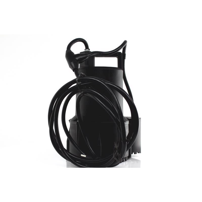 Wayne 1/4 HP 3000 gph Thermoplastic Electronic Switch Bottom AC Utility Pump