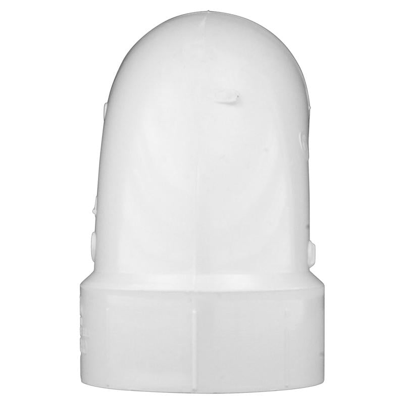 Charlotte Pipe Schedule 40 4 in. Hub X 4 in. D Spigot PVC 90 Degree Street Elbow 1 pk