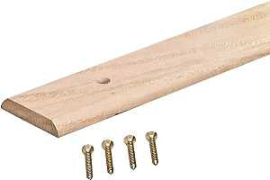 M-D 85621 Seam Binder, 36-1/4 in L, 1-3/4 in W, Hardwood, Unfinished, Pack of 6