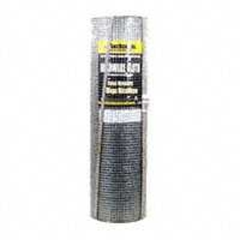 Jackson Wire 11 05 36 13 Hardware Cloth, 100 ft L, 24 in W, 23 ga Gauge, Square Mesh, 1/4 x 1/4 in Mesh, Galvanized