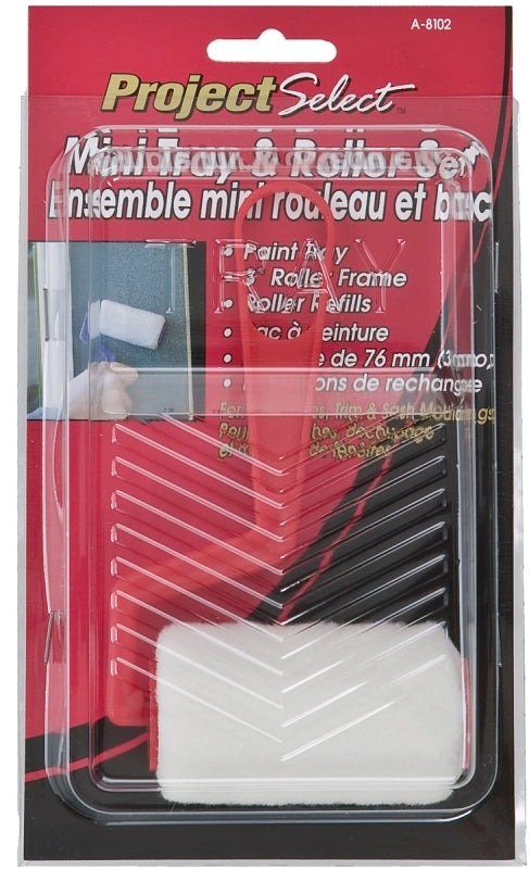 Linzer A8102 Mini Size Roller and Tray Set