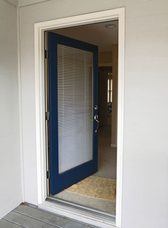 Frost King ST26HRA Top Threshold, 36 in L, 3 in W, Aluminum/Vinyl, Silver