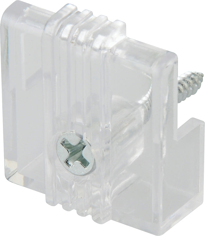OOK 50226 Mirror Clip Set, Plastic, Clear, Wall Mounting, Pack of 12