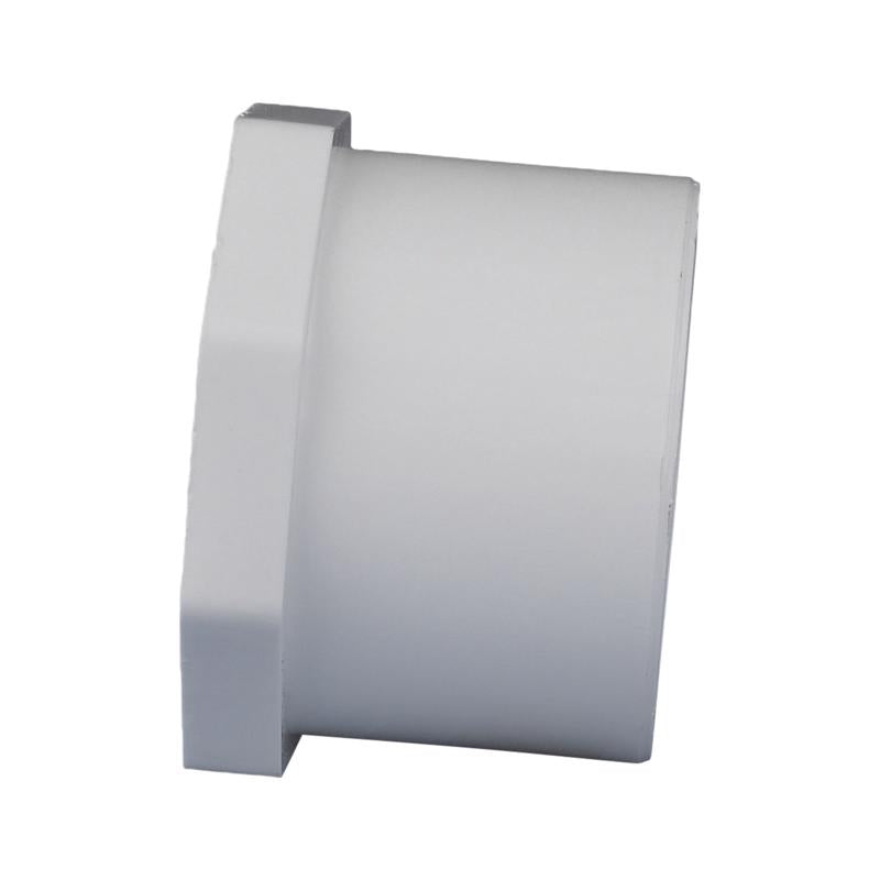 Charlotte Pipe Schedule 40 1-1/2 in. Spigot X 3/4 in. D Slip PVC Reducing Bushing 1 pk