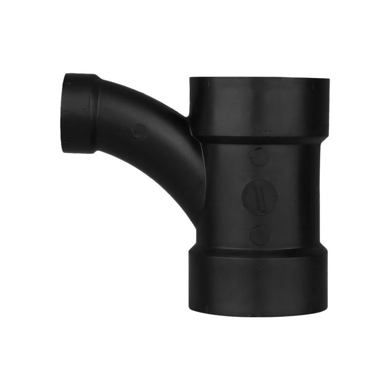 Charlotte Pipe 3 in. Hub X 3 in. D Hub ABS Wye