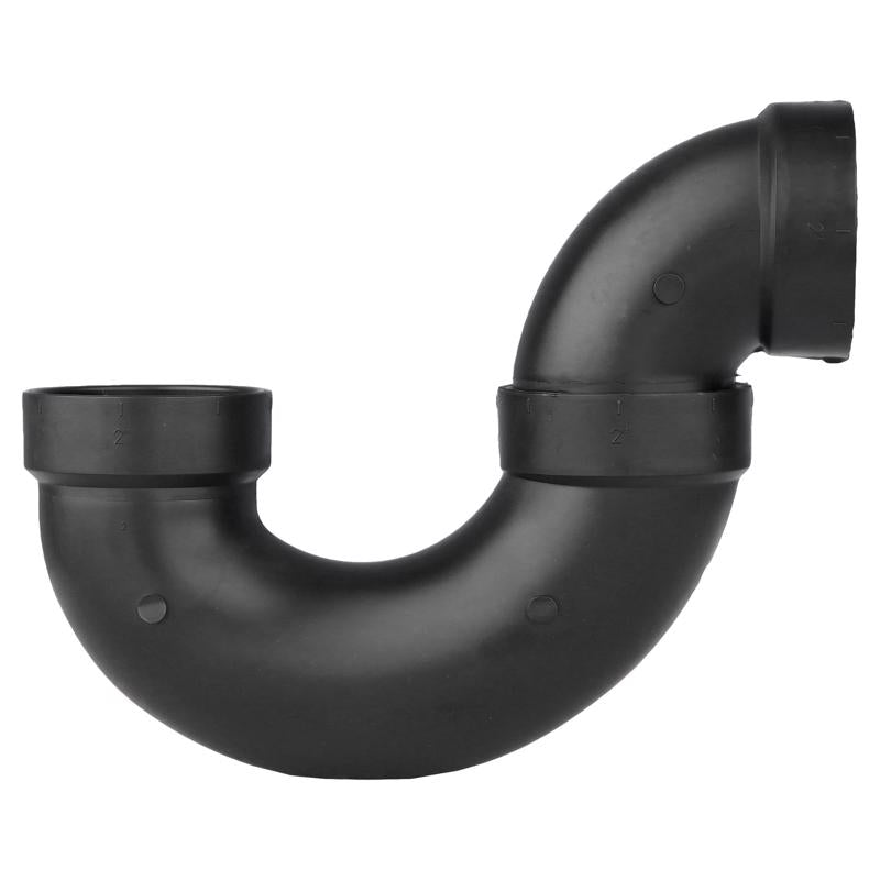 Charlotte Pipe 2 in. Hub X 2 in. D Hub ABS P-Trap, Pack of 10