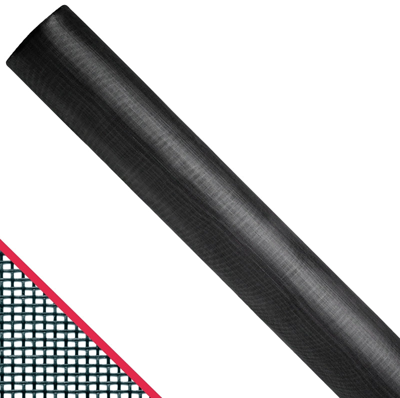 Adfors FCS10799-M Pool and Patio Screen, 100 ft L, 36 in W, Fiberglass, Charcoal