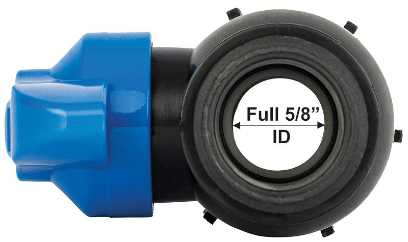 LittleBigShot Master-FLO MF-526 Flow Controller and Shut-Off Valve, 5/8 in Connection, MGHT, 125 psi Pressure, Pack of 5
