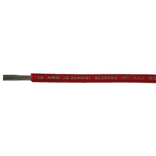Cobra Wire A2018T01500FT Primary Tinned Copper Wire, 18 AWG, 500', Red