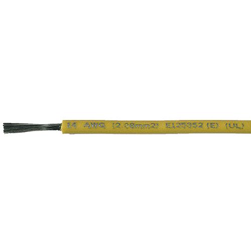 Cobra Wire A1014T04100FT Primary Tinned Copper Wire, 14 AWG, 100', Yellow